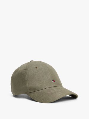 Jockey Flag Linen Con Logo Verde Tommy Hilfiger