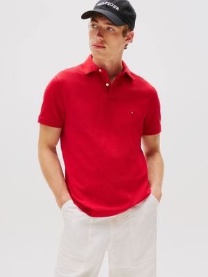 Polo Im 1985 Regular Fit Rojo XLD Tommy Hilfiger