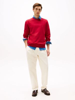 Imagen 2 del producto Polerón Solid  Cuello Redondo Rojo XLD Tommy Hilfiger