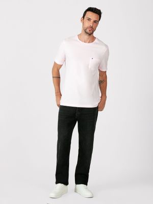 Imagen 2 del producto Polera Essential Solid Pocket Rosado Tommy Hilfiger