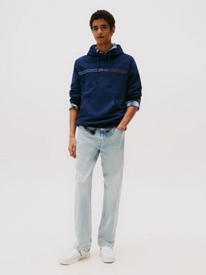 Imagen 2 del producto Polerón Hoodie Entry Graphic Logo Azul Tommy Jeans