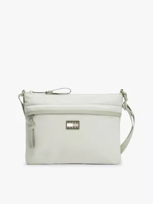 Bolso Urban Con Logo Engomado Verde Tommy Jeans