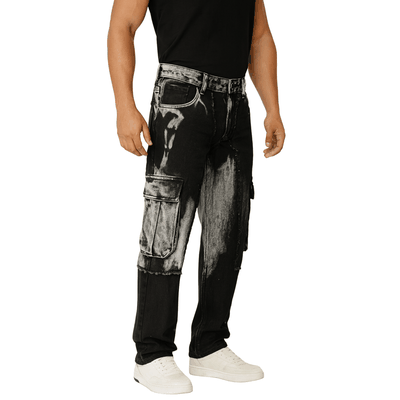 Imagen 1 del producto Pantalon Cargo Acid Wash Hombre Spain