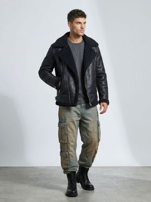 Imagen 2 del producto Chaqueta Aviadora Hombre Ecocuero Hombre Stephano