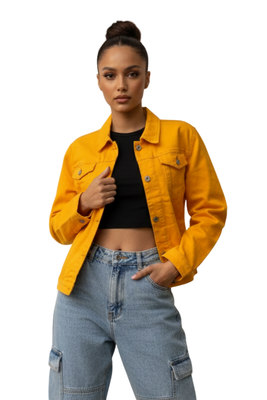 Chaqueta Mezclilla New Clasic Mujer