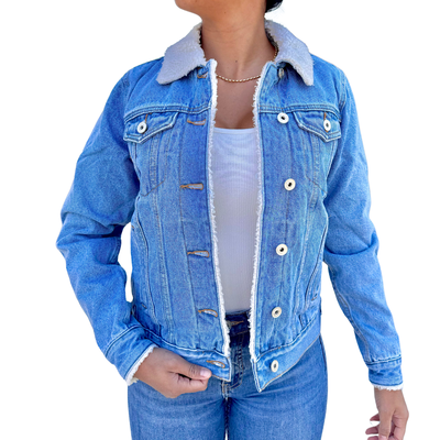 Chaqueta Mezclilla Jeans Chiporro Mujer