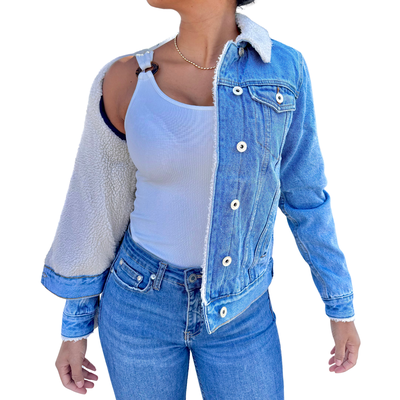 Imagen 2 del producto Chaqueta Mezclilla Jeans Chiporro Mujer