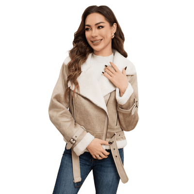 Imagen 2 del producto Chaqueta Ecocuero Aviadora Mujer Albania