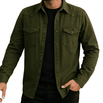 Imagen 2 del producto Chaqueta Sobrecamisa Denim Croacia Hombre