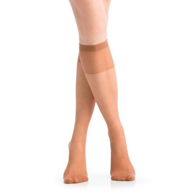 2 Unidades Minimedia Lasstica Beige Oscuro