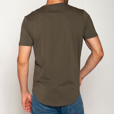 Imagen 2 del producto Polera Algodón Regular Fit Verde Tais