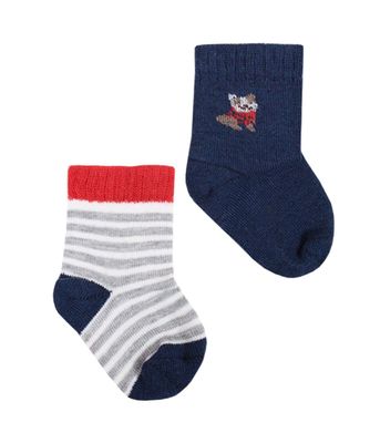 Imagen 2 del producto 4 Pares Calcetín Bamboo Recién Nacido Perrito Monarch