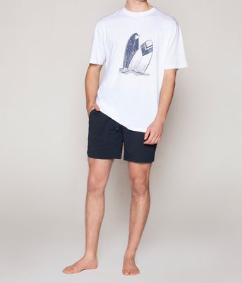 Imagen 1 del producto Pijama Hombre Pzas Diseño Cuello Redondo Monarch