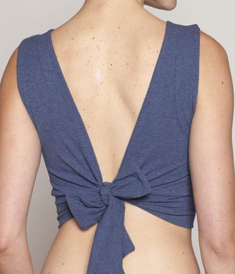 Imagen 2 del producto Polera Crop Melange Amarras Lasst