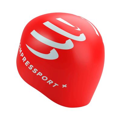 Gorra Natación Rojo Compressport
