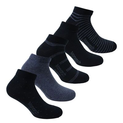 Imagen 1 del producto 5 Pares Calcetines Cotton 0/4 Hombre Monarch ¡Especial Navidad!