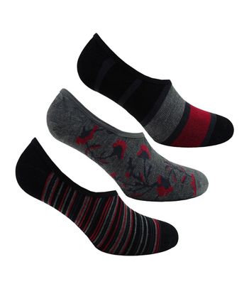 3 Pares Calcetín Bamboo Multiraya Peruggi