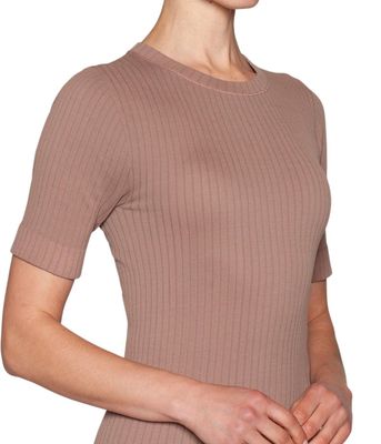 Polera Suave Acanalado Seamless Lasst