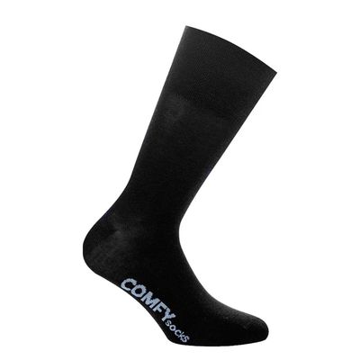 Calcetín Comfy Bamboo Liso Negro