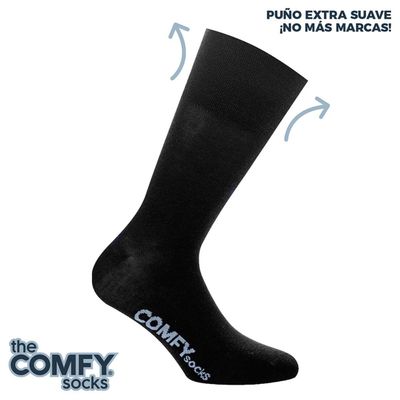 Imagen 2 del producto Calcetín Comfy Bamboo Liso Negro