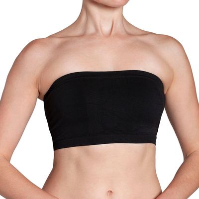 Polera Esencial Mini Bandeau Negro