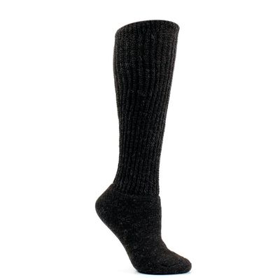 Calceta Fantasía Cashmere Montaña Negro Monarch