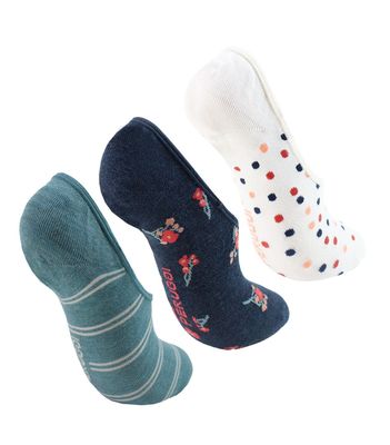 Imagen 2 del producto 3 Pares Calcetín Bamboo Flores Monarch