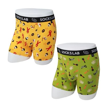 2 Bóxer Hombre 31 Minutos Socks Lab