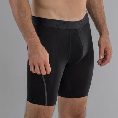 Imagen 2 del producto 2 Unidades Boxer Largo Sport Liso Negro Happy Boolls