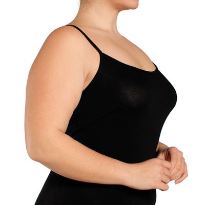 Imagen 2 del producto Camiseta Algodón Spandex Pabilo Negro Monarch