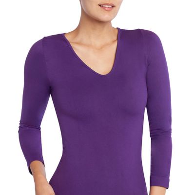 Polera Esencial Uniformes Salud Morado