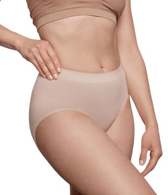 Pack Calzón Alto Microfibra Nude Monarch