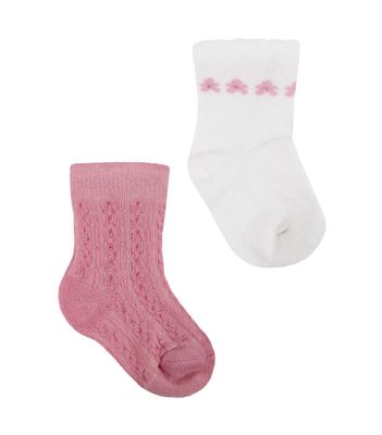 Imagen 2 del producto 4 Pares Calcetín Bamboo Bebé Flores Monarch