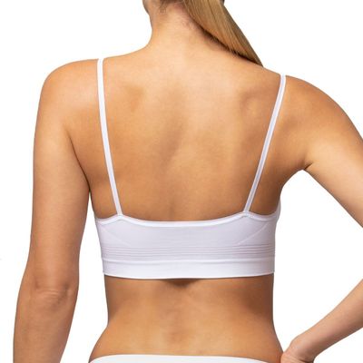 Imagen 2 del producto Brassiere Seamless Blanco Pompea