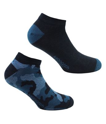 2 Pares Calcetín Bamboo Camuflaje Monarch