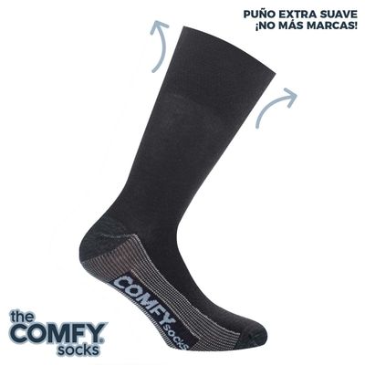 Imagen 2 del producto Calcetín Comfy Cobre Liso Marengo