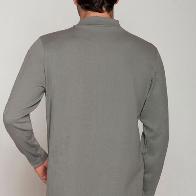 Imagen 2 del producto Beatle Algodón Acanalado Hombre Gris Tais