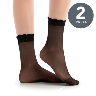 Bi-Pack Soquet Negro