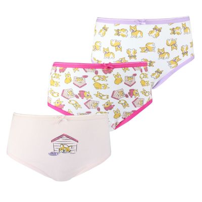 Imagen 1 del producto 3 Calzones Cotton Spandex Rosado