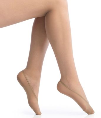 Imagen 2 del producto 2 Unidades Pie De Media Beige Natural