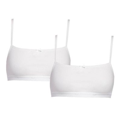 2 Unidades Mi Primer Sostén Blanco