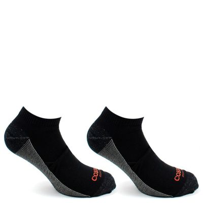 Imagen 1 del producto 2 Pares Calcetines Fibra Cobre Paleta Colores Negro