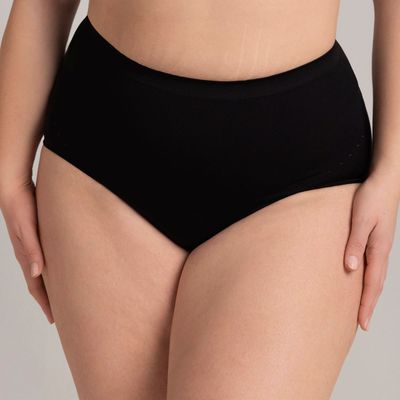 Calzón Alto Confort Size Negro Monarch