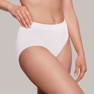 Pack Calzón Alto Microfibra Blanco Monarch