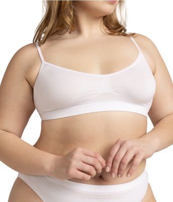 Pack Sostén Basic Seamless Blanco Monarch