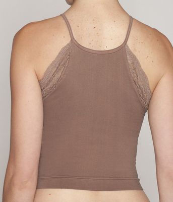 Imagen 2 del producto Polera Crop Encaje Seamless Lasst