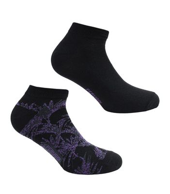 2 Pares Calcetín Bamboo Palmeras Peruggi