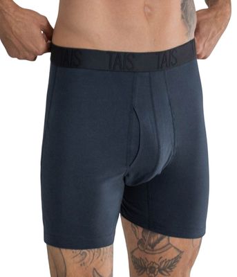Imagen 1 del producto 2 Unidades Boxer Medio Liso Azul Happy Boolls