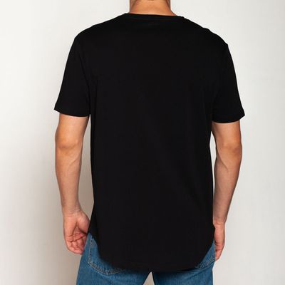 Imagen 2 del producto Polera Algodón Regular Fit Negro Tais