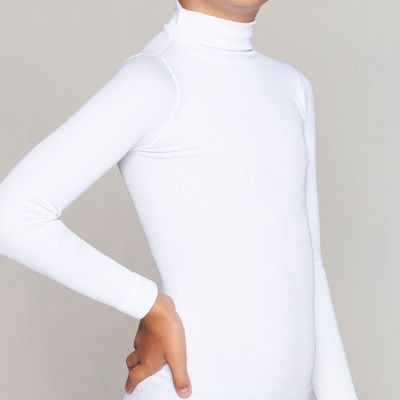 Imagen 2 del producto Beatle Infantil Esencial Acanalado Blanco Monarch